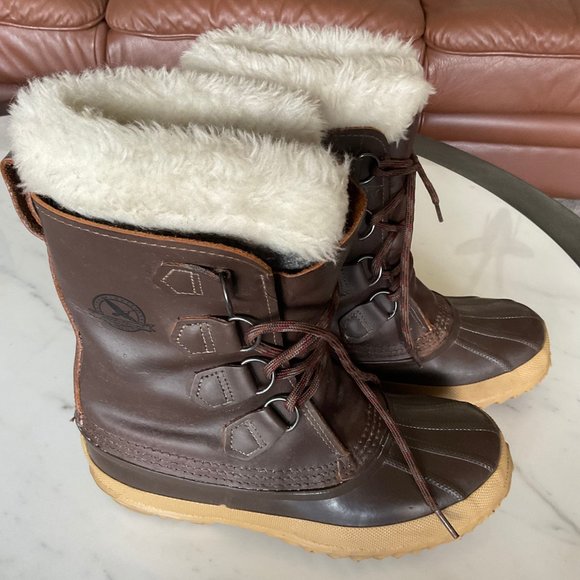Eddy Bauer Sorel Lined Winter Boots Unisex? - Size 8-1/2 - Picture 2 of 11